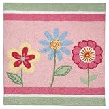 Tiddliwinks Girl Flower Rug - 30x30