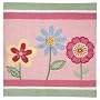 Tiddliwinks Girl Flower Rug - 30x30"