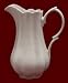 5 WHITE WEAVES PITCHER - 5 WHITE WEAVES PORCELAIN PITCHER