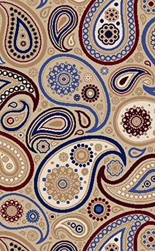 Pix Rugs Allure Collection A70-12 - Non-Slip &amp; Non Microbial Doormats - 18-inch-by-31-inch-(1x2)