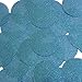 Round Sequin 40mm Turquoise Blue Metallic Sparkle Glitter Texture Couture Paillettes