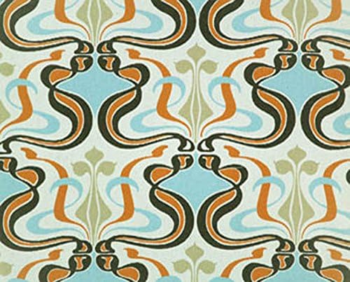 Fabric Shower Curtain - GLAM SWEET POTATO NATURAL - 72" Width x (72", 74", 78", 84", 90", 96") Length