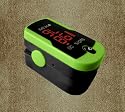 Portable Finger Pulse Oximeter for Monitoring Blood Oxygen Saturation- Attractive Apple Green Color - FREE SHIPPING!