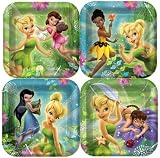 Disney's Tinker Bell and Fairies Dessert Plates