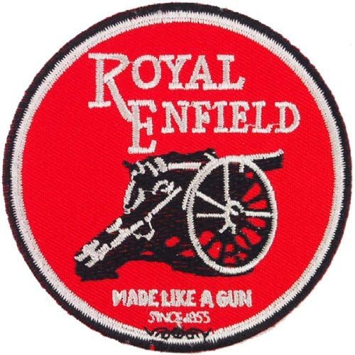 Royal Enfield Motorcycles EMBROIDERED IRON ON PATCHES # WITH FREE GIFT # by Eddyshopping
