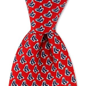 Click to buy Boston Red Sox Logo Merchandise: Red Sox Sock Neck Tie from Amazon!