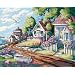 Dimensions Needlecrafts Paintworks Paint By Number, Cottages By The Sea