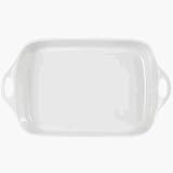 World Kitchen/Ekco 1061162 3 Quart White Oblong Dish
