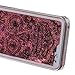 iPhone 5S Case, iPhone 5 Case, EMAXELER 3D Brilliant Luxury Bling Glitter Liquid Floating Angle Girl Moving Hard Protective Case for Apple iPhone 5/5S + Stylus Pen(Skull: Pink)