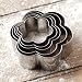 from ProCook ProCook Flower Cookie Cutters Set of 5
