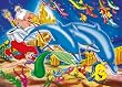 Clementoni 205271- Puzzle infantil de La sirenita (4 puzzles de 6 piezas)
