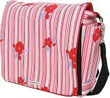 Bumble Bags Rbum-2047 Jessica Messenger Backpack Rosey Stripe
