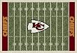 Kansas City Chiefs 3' 10" x 5' 4" NFL Home Field Area Rug