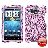 HTC Inspire 4G 4-G Desire HD Cell Phone Full Diamond Elite Premium Diamante ....
