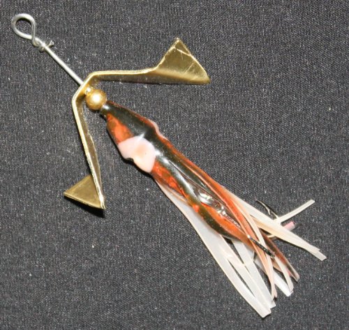 1/4 oz. Brown Trout Squidy Inline Spinner Bait 