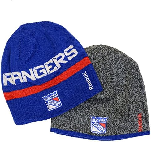 New York Rangers NHL Player Reversible Knit Beanie Hat