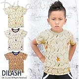 (ディラッシュ) DILASH初夏'16 バナナ総柄半袖Ｔシャツ 130 ベージュ