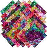 6.5" FLORAL BURST Philip Jacobs Fabric Squares