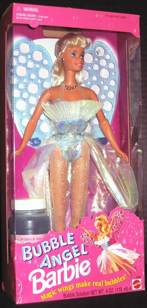 Amazon.com: Bubble Angel Barbie: Toys & Games