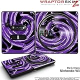 DJ Hero Skin Alecias Swirl 02 Purple fits Nintendo Wii DJ Heros (DJ HERO NO ....