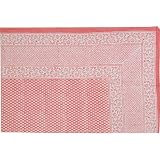 Designer Bed Sheet Home Decor Block Print in Cotton Twin Size (bssht644)