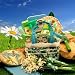 Daisy Delights Gardener's Tote with Gourmet Snacks