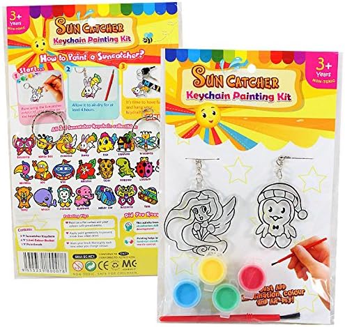 YellowBee Suncatcher Small Keychain Kit (Sc-Kc1) - Sc-S01 Butterfly