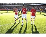 Photographic Prints of Andrey Arshavin, Robin van Persie a Samir Nasri (Arsenal) from Arsenal FC Prints