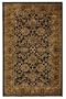 Regal II Area Rug - 7'6"x9'6" oval, Black