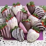 Sale 12 Celebration Chocolate Covered Strawberries by Golden State Fruit