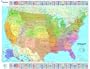 Michelin USA Political Map (Maps/Wall (Michelin))