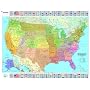Michelin Map USA Political  14761  (p, Rolled) (Michelin Wall Maps)