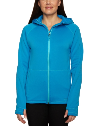 Marmot Damen Power Stretch Fleece Hoody, tahoe blue, XL, 88490-2439-6 Preisvergleich
