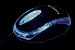 Crystal Signal - USB Optical Mini Mouse with Blue LED