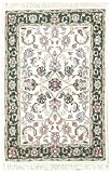2'0 x 2'11 Handmade Knotted Persian Kashan New Area Rug From India - 49769