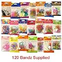 Bandz - Shaped Wrist Bands - (120 bandz styles may vary) [Toy]