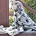 ReFaXi Amber(TM) Paw Print Pet Fleece Blanket Soft Bed Mat Car Seat Cover