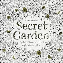 Secret Garden: An Inky Treasure Hunt and Colouring Book