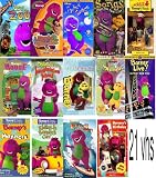barney set 11 vhs : Barney - You Can Be Anything (2002), Barney's Manners (1992), Barney: Oh Brother! She's My Sister, Barney's Read with Me Dance with Me, Barney's Alphabet Zoo, It's Time for Counting (1992), Barney's Birthday (1992), Waiting for Santa (1992), Barney In Concert (1992), Barney: Good Day Good Night (1992), Barney: What a World We Share (1998)