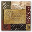 Words To Live By: Fruit of the Spirit by Debbie Dewitt 8"x8" Art Print Poster