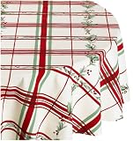  : Lenox Holiday Gathering 52-inch by 70-inch Oblong / Rectangle Tablecloth