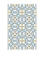 Huella deco Felpudo de Vinilo (Cielo/Amarillo)