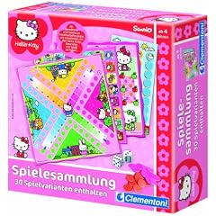 Clementoni 69744.1 - Hello Kitty - Spielesammlung - 30 Spielvarianten