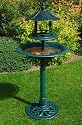 ORNAMENTAL BIRD BATH & TABLE