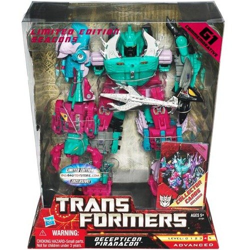 BBTS Exclusive - Decepticon Piranacon - G1 Commemorative Seacons