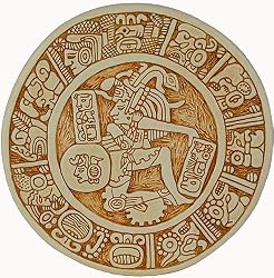 Mayan Tablet of The Slaves Wall Relief from Palenque