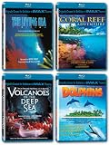 IMAX: Oceans Collection (The Living Sea/Coral Reef Adventure/Volcanoes of the Deep Sea/Dolphins) [Blu-ray]