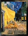 Terasse de Café by Vincent Van Gogh Framed Print - 20x24"