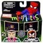 Marvel MiniMates Exclusive Mini Figure 2Pack Molecule Man SpiderWoman