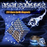 Nanospheres, 231 Higher Quality Rare Earth Magnetic Balls, Contains 15 More Balls Than Magnet Balls, Buckyballs, Neocube, Cybercube, Zen Magnets!